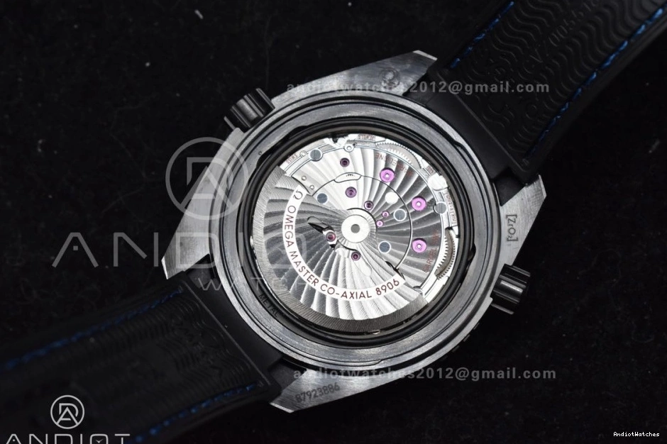 on Real 1023 Edition VSF Super 1:1 Ocean Best Black Strap Planet A8906 Black Blue Deep Clone Ceramic 45.5mm Nylon HighQuality 1231